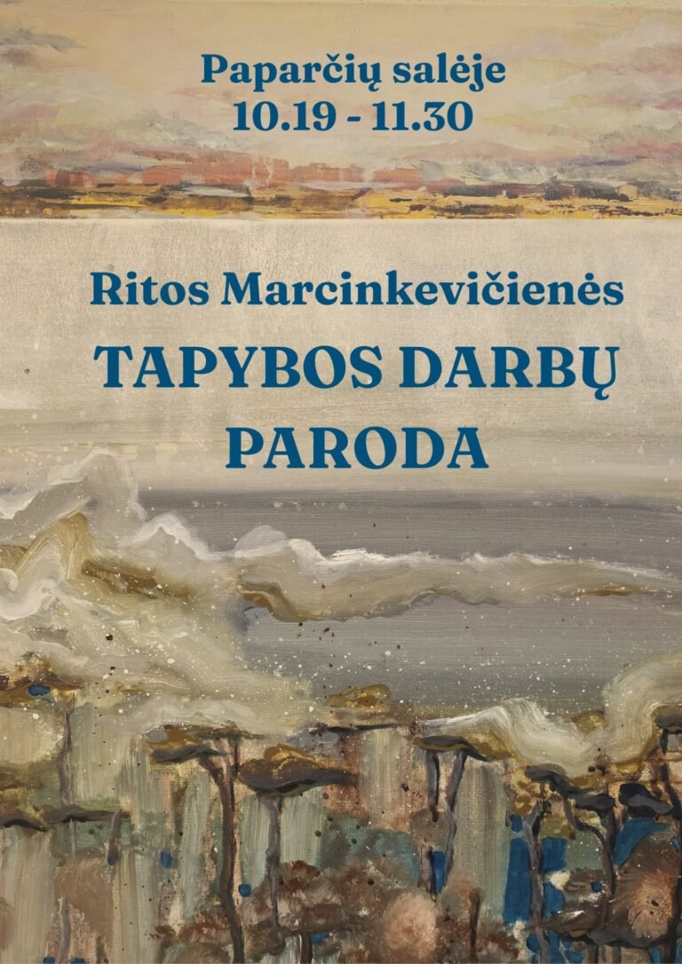 Ritos Marcinkevičienės tapybos darbų paroda